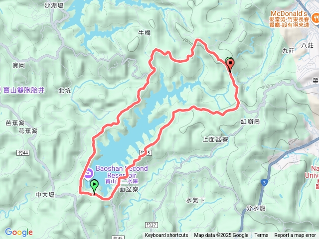 20251102寶二水庫環湖步道