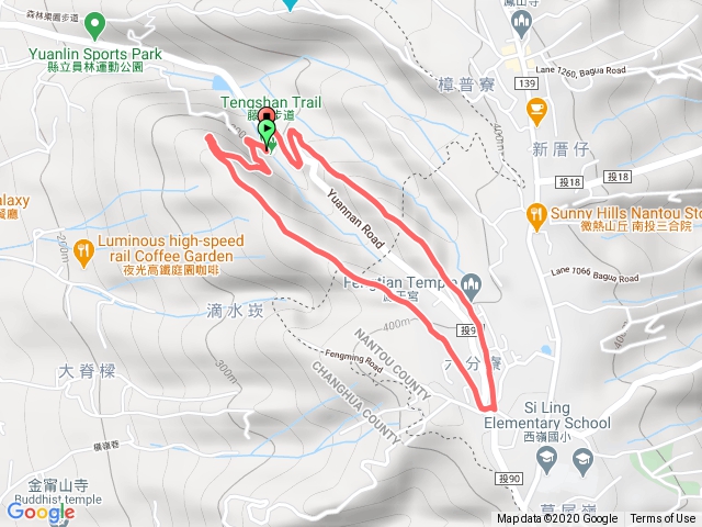 藤山步道臥龍坡環走