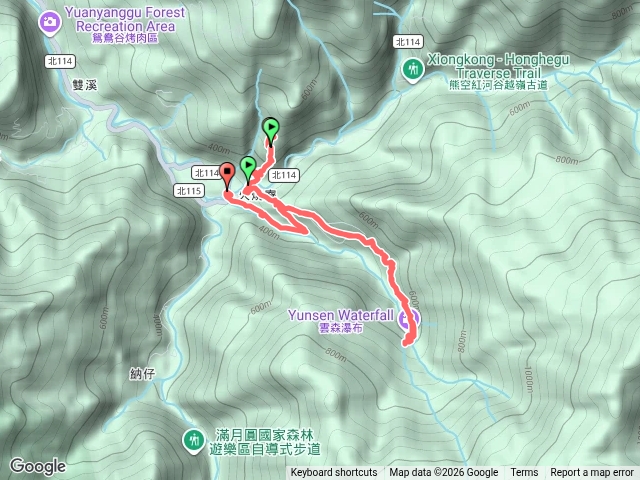 火燒寮山雲深瀑布預覽圖