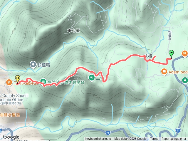 水紗簾古道
