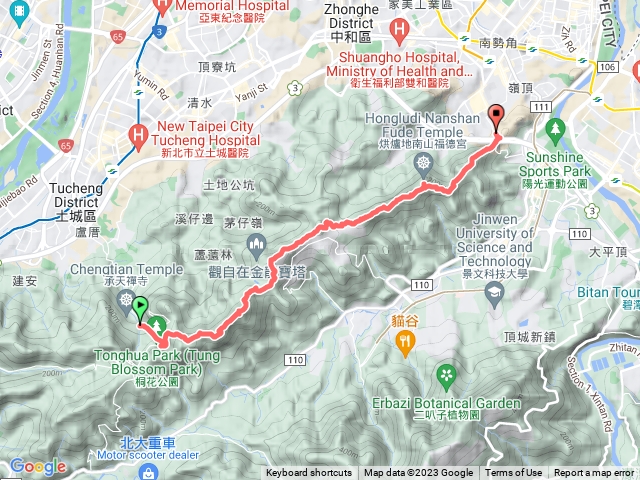 土城到南勢角縱走