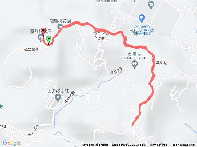 阿罩霧山-樟樹公廟起登