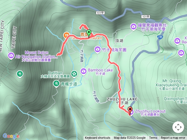 20250622竹子湖水尾-市235-市232-水尾-竹子湖派出所