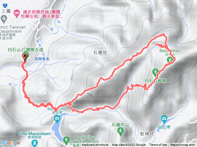 打鐵寮古道/石厝坑山/白石