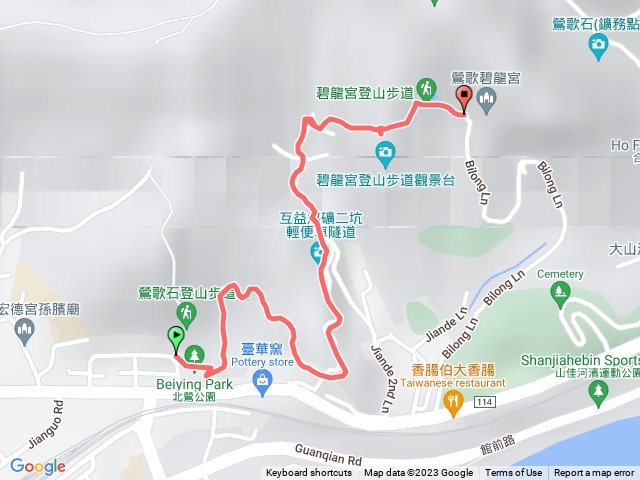 孫龍步道➡️碧龍宮➡️鶯歌石