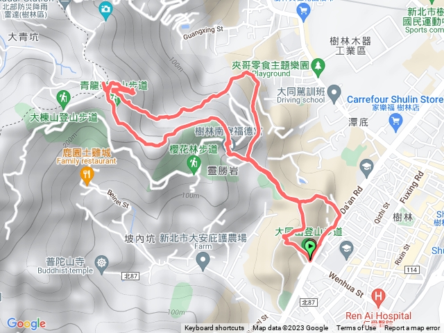 大同山至青龍嶺