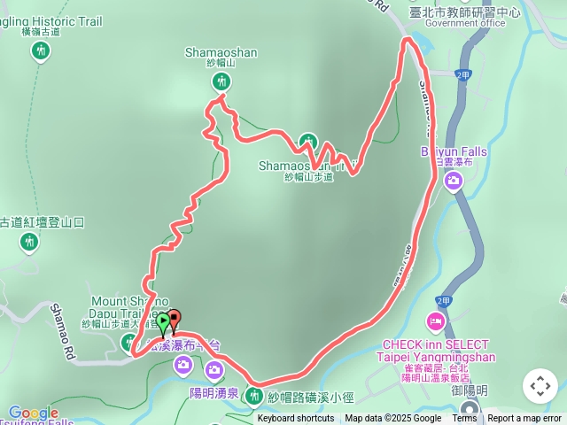 紗帽山步道