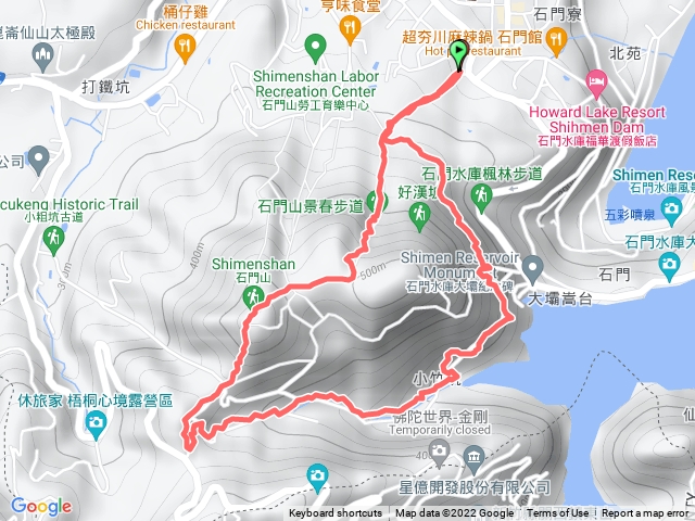 桃園石門山 (景春步道-石門山-小竹坑古道 O型)