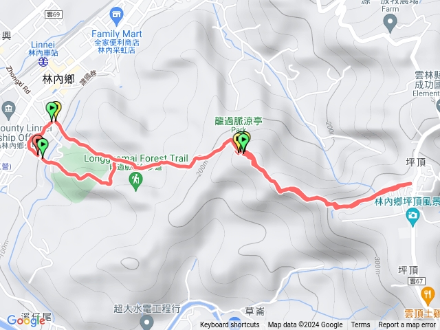 龍過脈步道