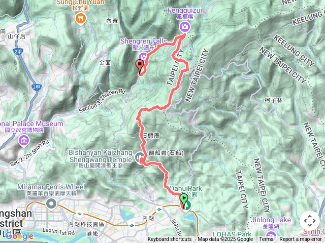 台北大縱走第4段逆走