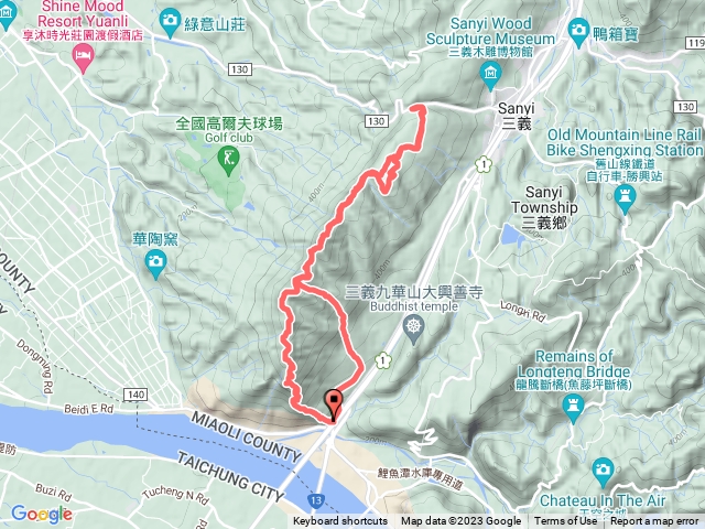 火炎山南、北稜縱走