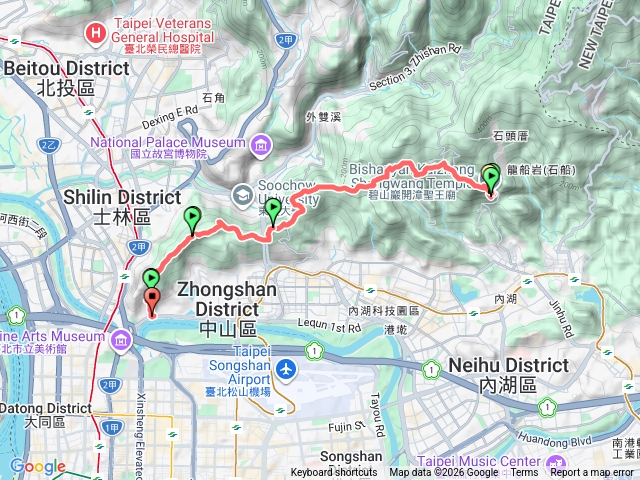 台北大縱走弟五段