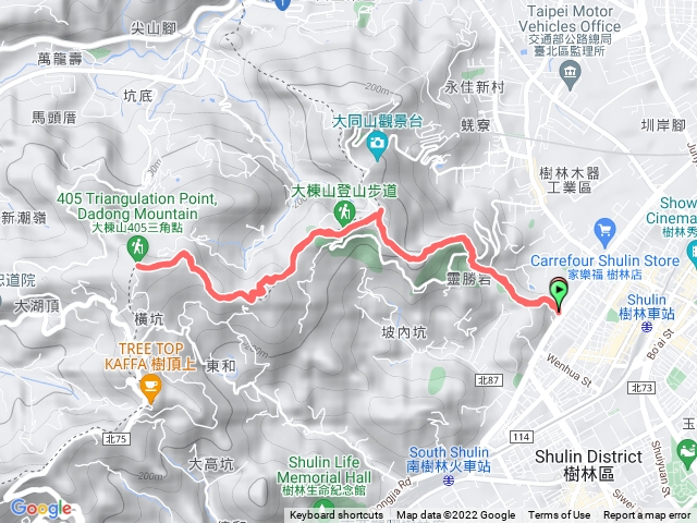 20221120樹林大同山大棟山