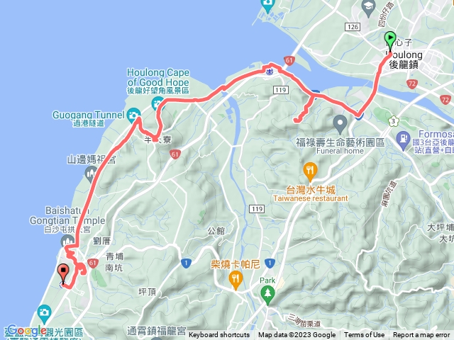 後龍白沙屯祈福健走