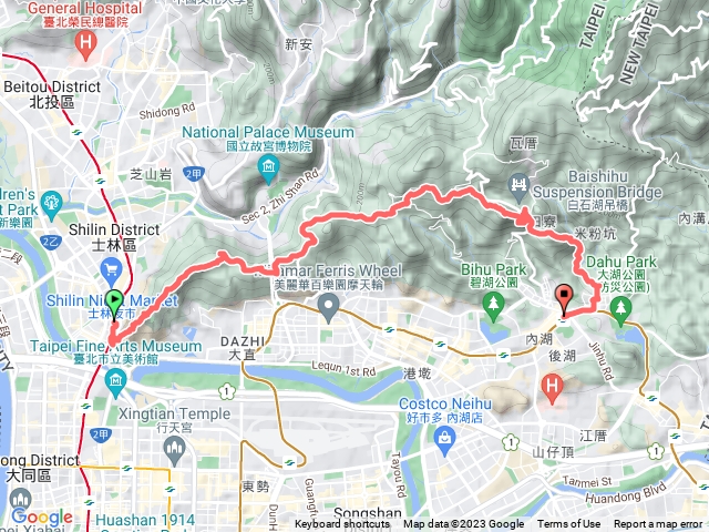 台北大縱走 第五段