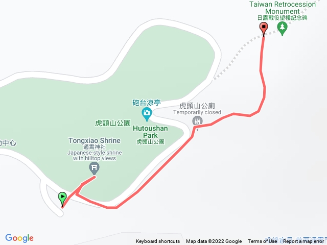 通霄虎頭山步道