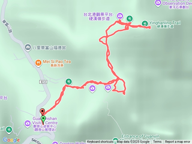 山頂鳥「百山百鳥尋旅」活動硬漢嶺步道(觀音山)202508151833