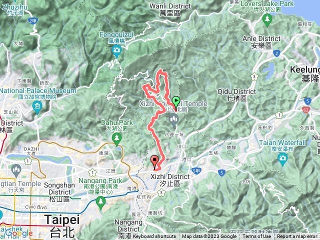 四湖連走（夢湖+如意湖+翠湖+金龍湖）