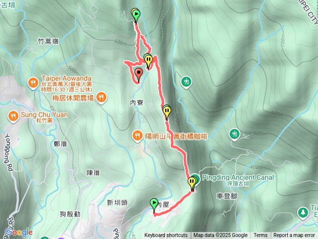 20250907 小19內厝站  坪頂古圳步道  瑪礁古道  新圳頭山  內寮古道（東線水線＞西線路線） 小19內寮站預覽圖