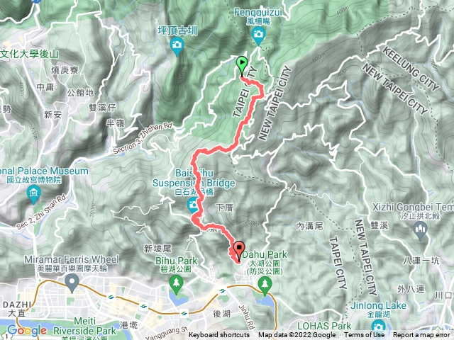 台北大縱走第四段