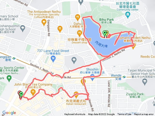 碧湖公園、瑞陽公園、文德三號公園