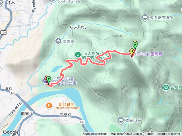咬人狗坑登山步道(三汀山)20261030預覽圖
