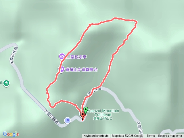 鳶嘴山o型預覽圖