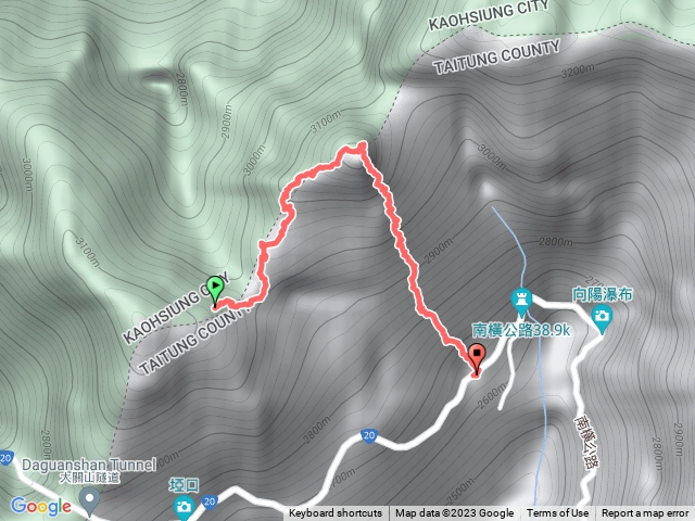 關山嶺山縱走溪頭山