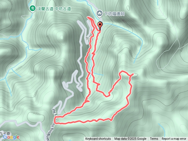 20250809雙溪-下坑古道左線-游家古厝-柑腳山-柑腳山腰古道-黃德公-下坑古道右線-林家古厝O行