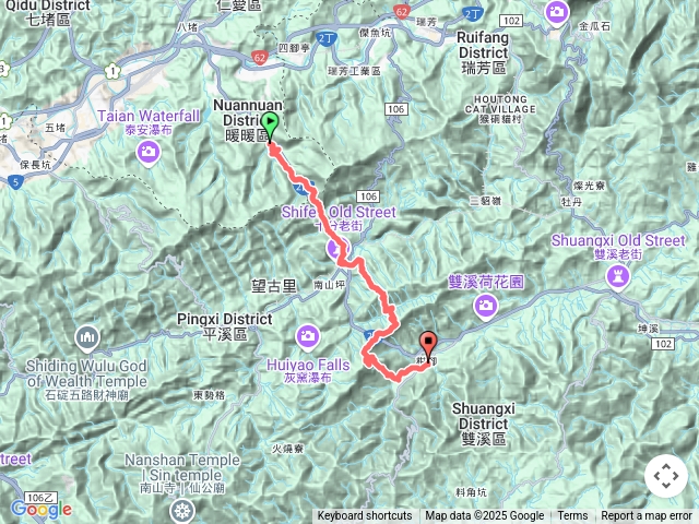 淡蘭中路(D1)暖東峽谷至雙溪威惠廟