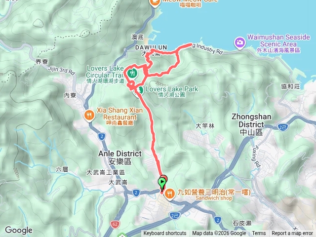 情人湖、登山步道及海興步道O繞預覽圖