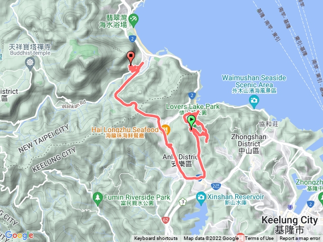 情人湖環湖老鷹岩
