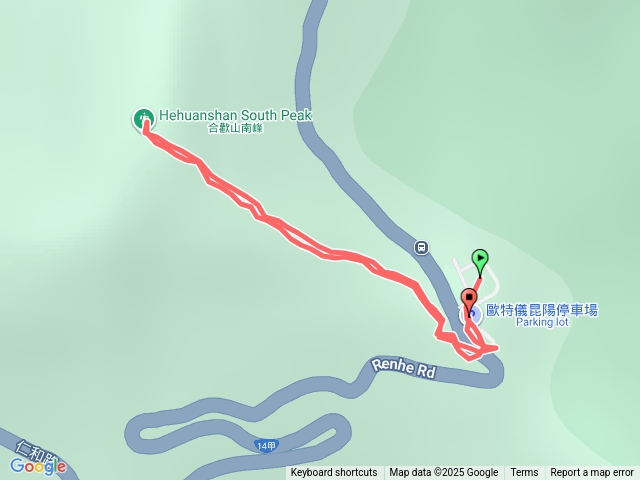 20250928合歡南峰步道