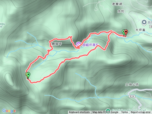 1141016鹿堀坪古道-富土坪大草原-鹿堀坪越嶺道