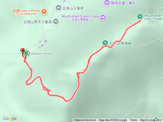 五指山到中指預覽圖