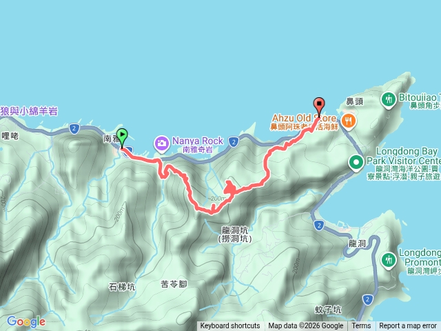 南雅山-門牙岩-鼻頭預覽圖