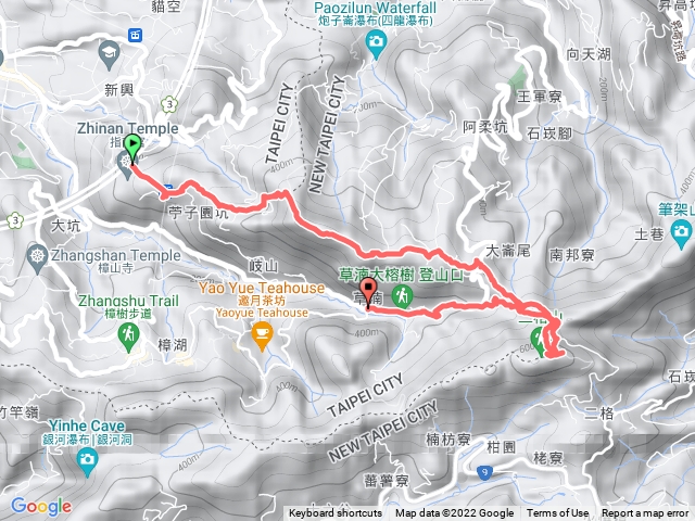指南宮到二格山下草湳