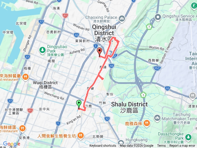 大甲媽祖繞境回鑾沙鹿到清水預覽圖