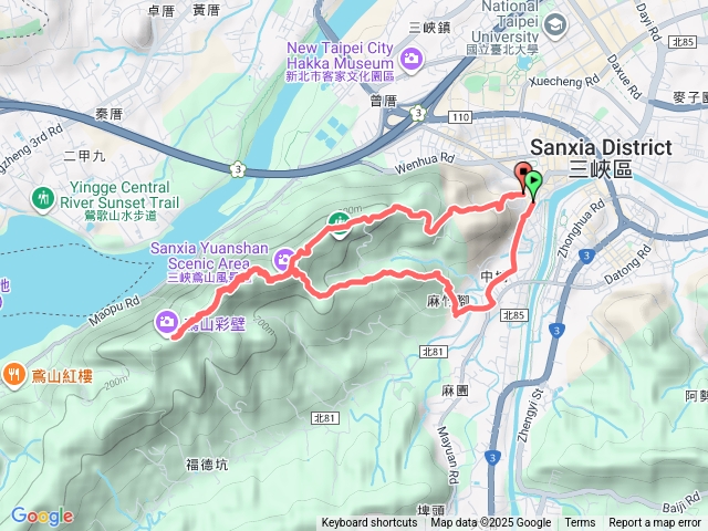 微笑山線/鳶山彩壁段