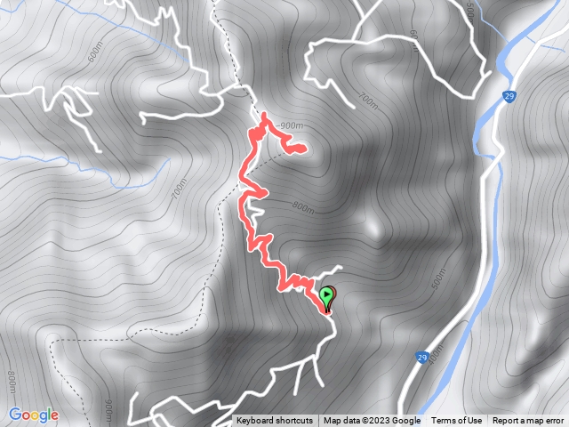 西阿里關山三等三角點小百岳