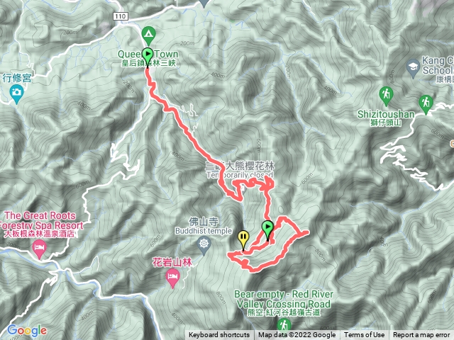 熊空山竹坑山熊空茶園O型連走