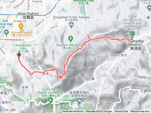 南港山步道