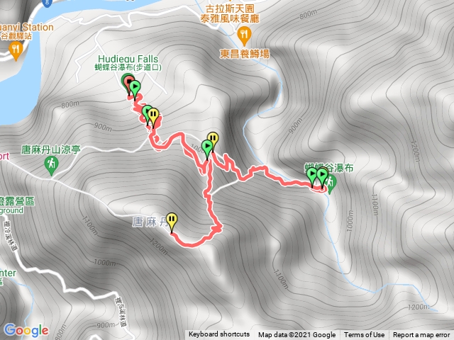 唐麻丹山松鶴登山口