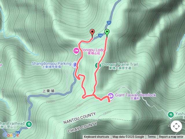 東埔山大草原步道