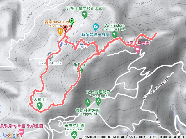 大隘山加五指山