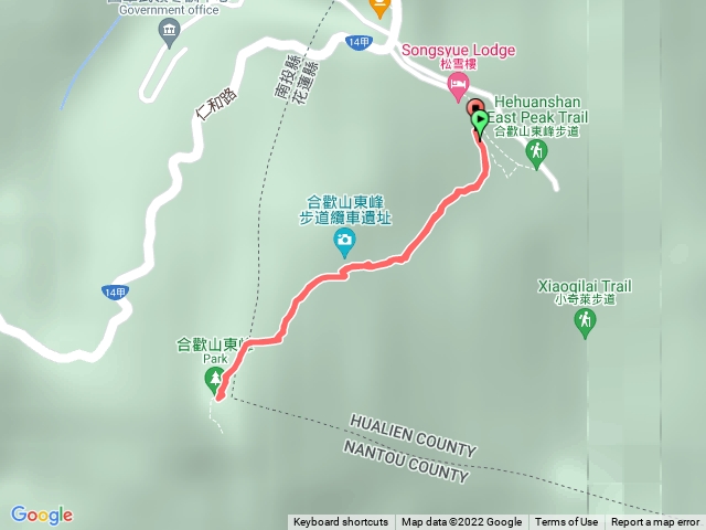 2022/6/25 合歡東峰