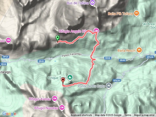 AVU4b - via Rifugio Dibona and Cian Zope