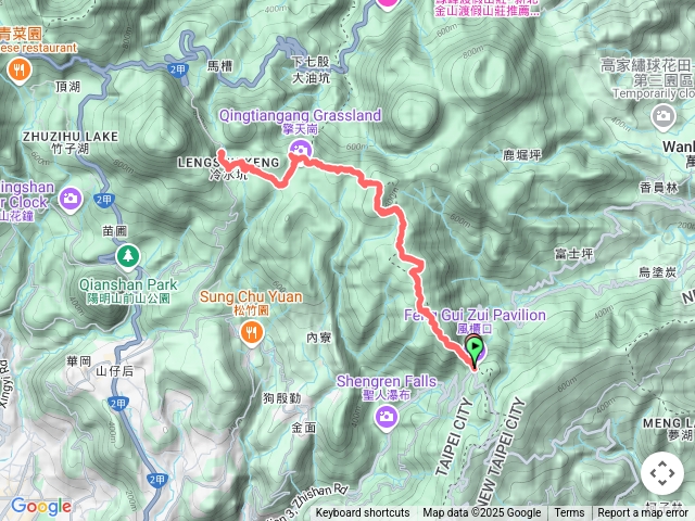 悠遊陽明山(東進東出)