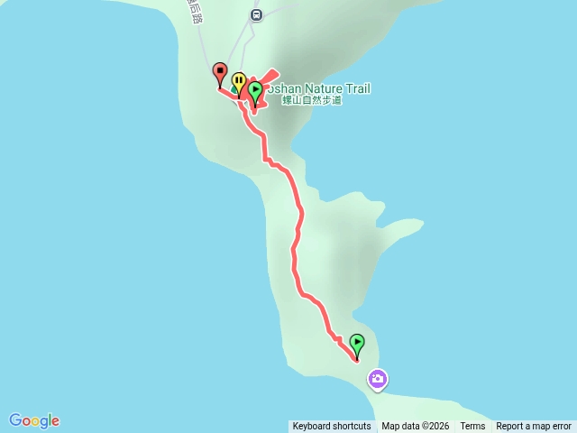 螺山自然步道回程才開始紀錄預覽圖