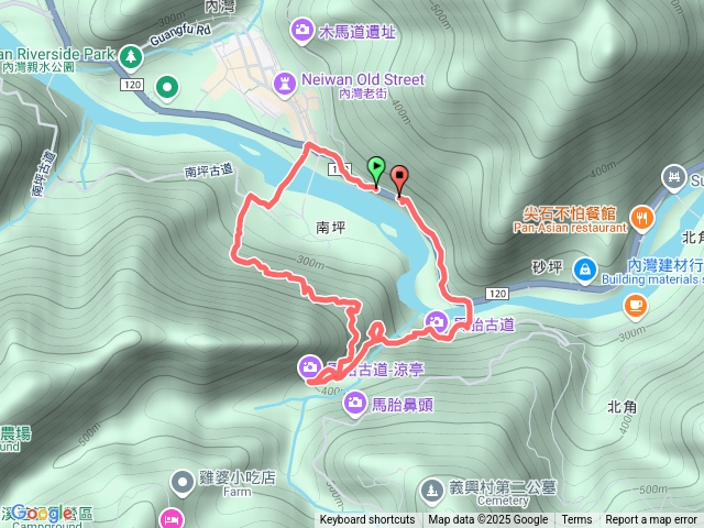 南坪古道-馬胎古道O型